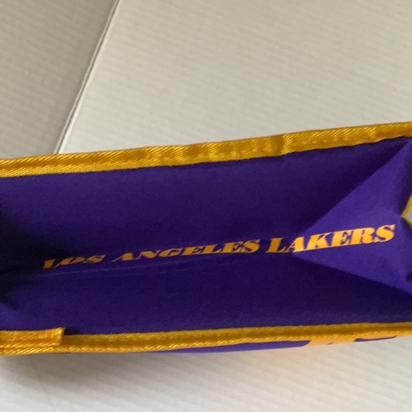 NBA Lakers Purple and Gold Lunch Bag - Picture 5 of 7